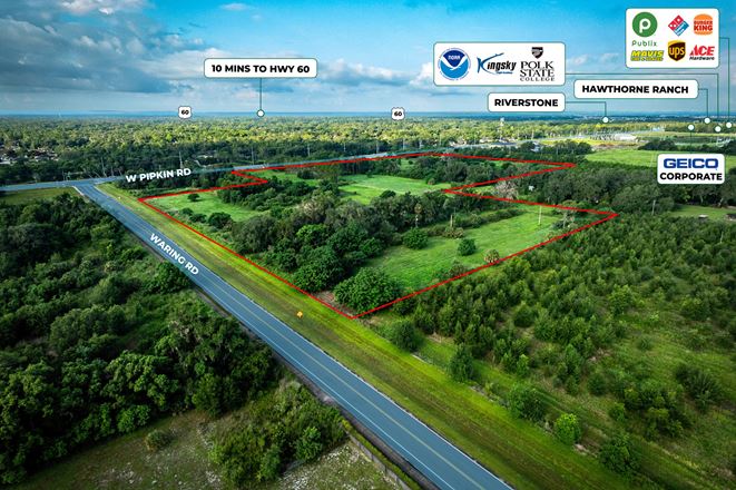 Land on W Pipkin Rd / Waring Rd