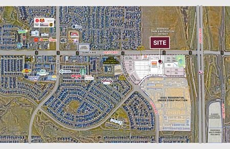 Retail space for Rent at Quincy Avenue and Copperleaf Boulevard - SEC in Aurora