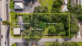 Retail Building on Manatee Ave West with Adjoining Vacant Parcel