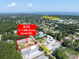 Rare Vacant Industrial Lots in Gulf Breeze