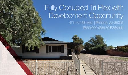 Multi-Family space for Sale at 4711 North 15th Avenue in Phoenix