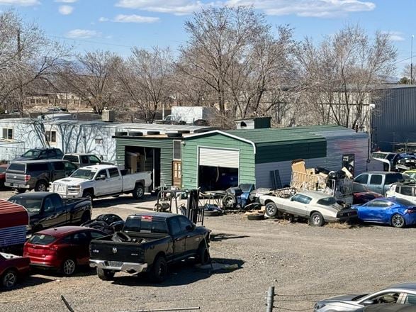 Commercial Lot with Metal Building