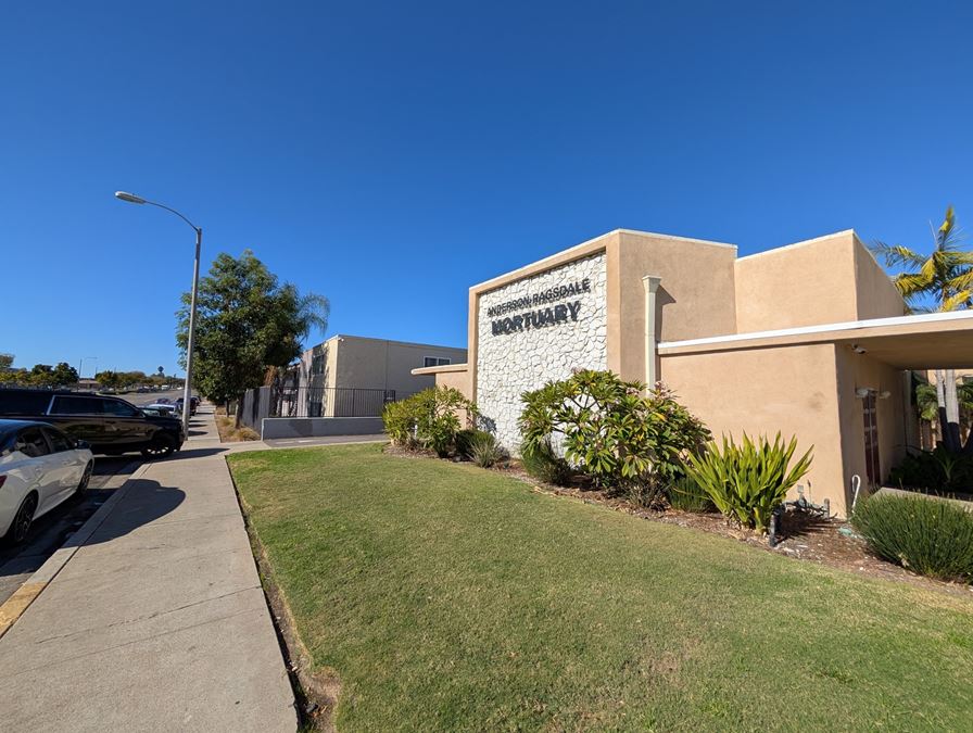 Iconic Mortuary - Owner User/Investment Opp | Heavy Populated/High-Commerce San Diego Opp Zone