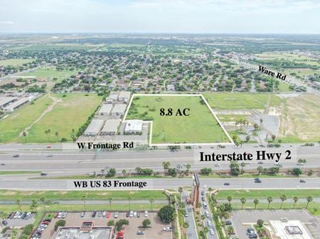 VacantLand space for Sale at West Expressway 83 in McAllen