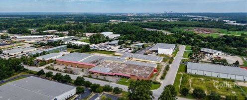±134,474 SF of industrial space just off Interstate 77 with heavy power