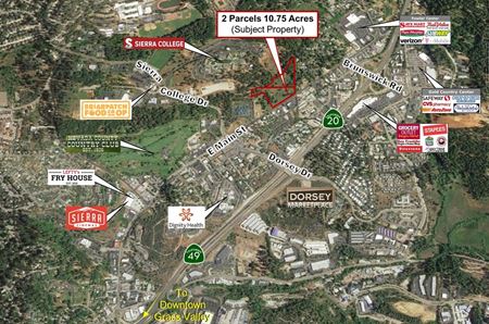 10.75 Acre Multi-family Site - Unsurpassed Location - Grass Valley