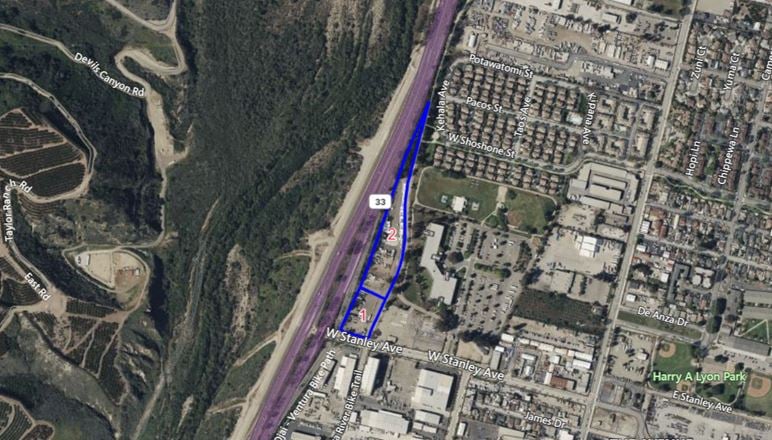 VacantLand space for Sale at 256 W Stanley Ave in Ventura