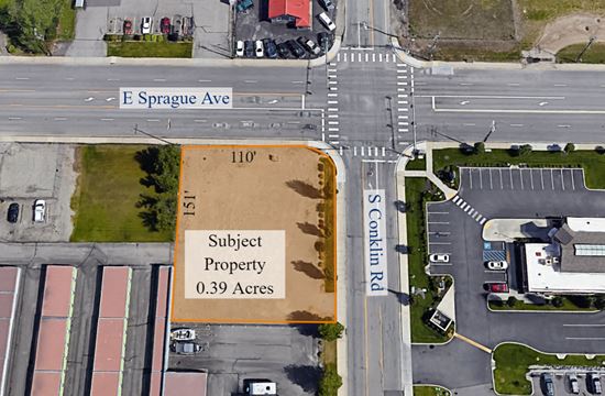 Corner Lot  on East Sprague Ave