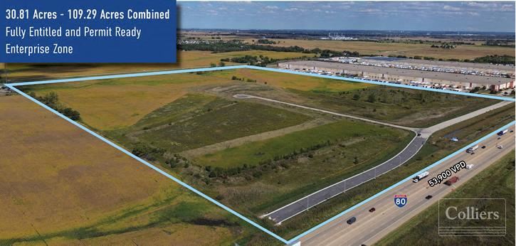 30.81-109.29 Acres Available for Sale in Minooka