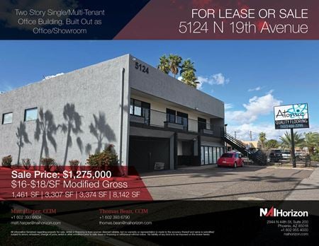 Office space for Sale at 5124 N 19th Avenue in Peoria