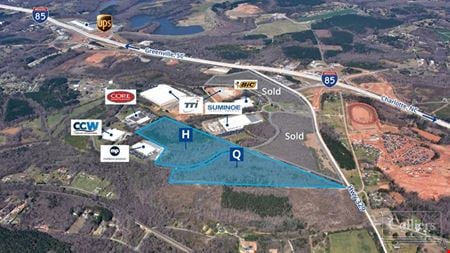 ±62 Acres for Spec or Build-to-Suit at Meadow Creek Industrial Park - Gaffney