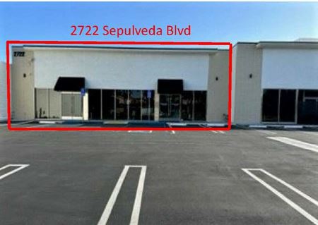 Photo of commercial space at 2722-2724 Sepulveda Boulevard in Torrance