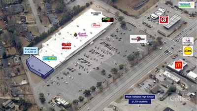 Retail Endcap Opportunity on Wade Hampton Boulevard