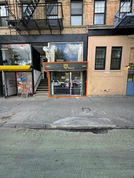 Retail space for Rent at 137 Rivington St in New York