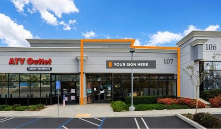 Retail space for Rent at 2410 Wardlow Road in Corona