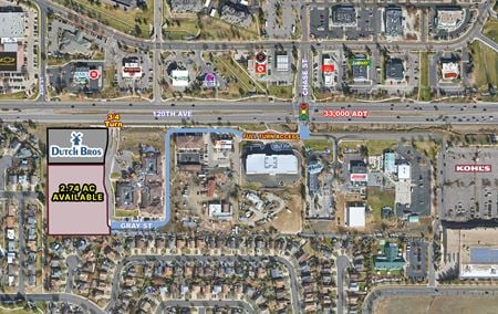 VacantLand space for Rent at 120th Avenue and Ash Street - SEC in Broomfield