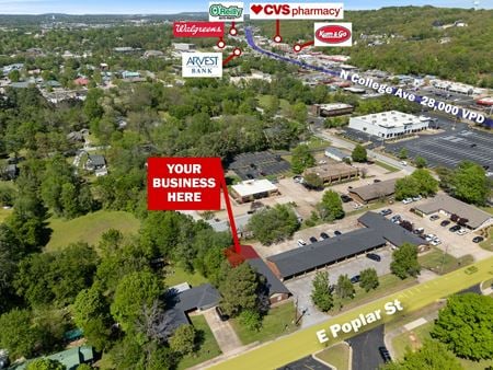 Photo of commercial space at 100-160 E Poplar St in Fayetteville