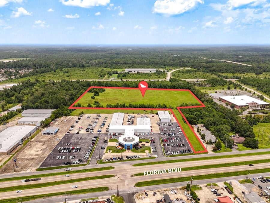 ±18.14-Acre Build-Ready Industrial Site on Florida Blvd