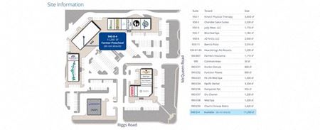 Photo of commercial space at Riggs Landings NWC Riggs & McQueen Rd in Chandler