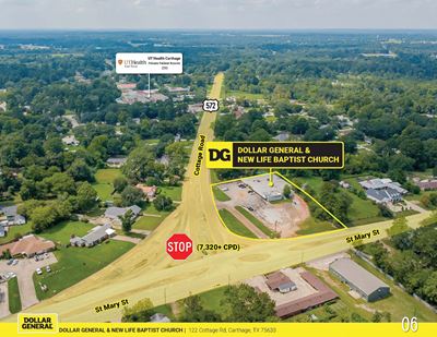 Dollar General & New Life Baptist Church