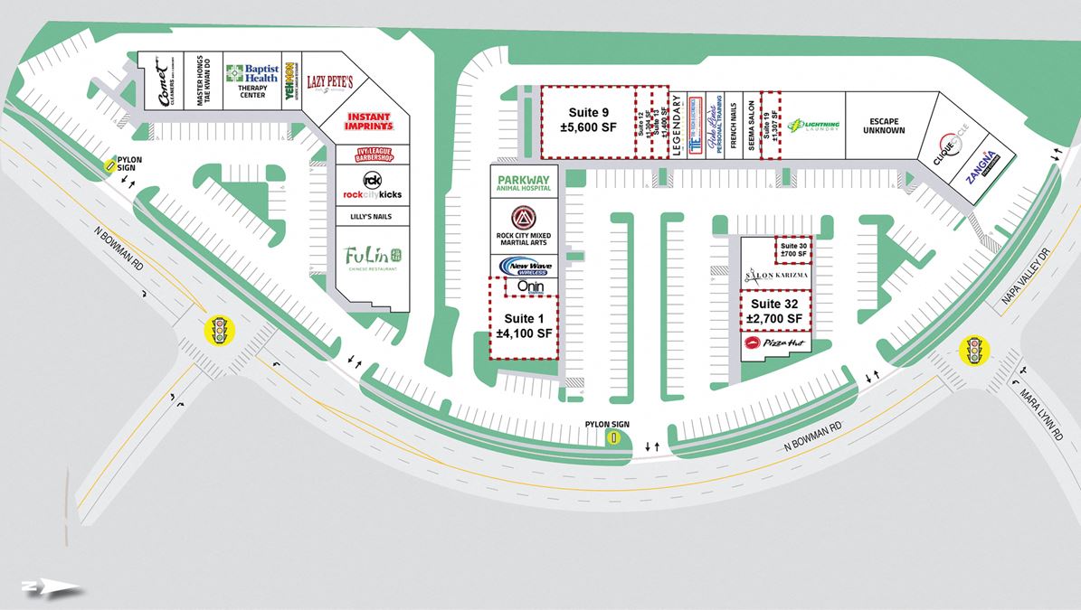Bowman Curve Shopping Center
