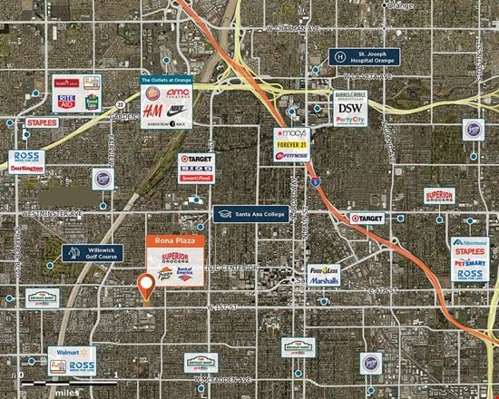 Retail space for Rent at 2003-2015 First Street in Santa Ana