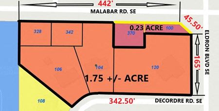Land space for Sale at 328 Malabar Rd SE in Palm Bay