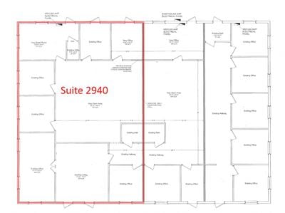 SUPER WELL LOCATED OFFICE SUITE ON UNIVERSITY PKWY.