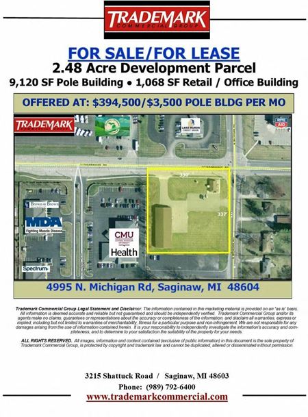 Office space for Sale at 4995 N Michigan Ave in Saginaw