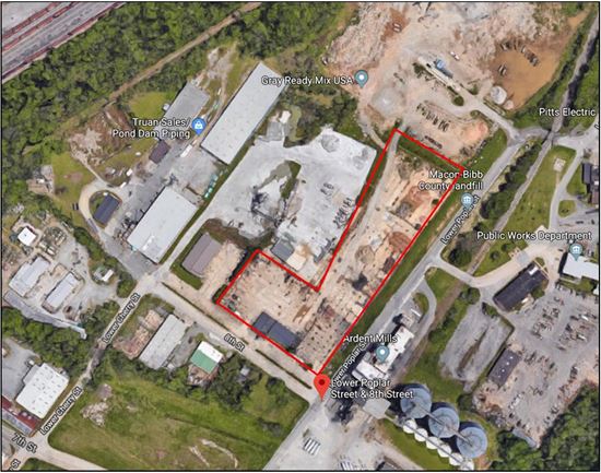 Downtown Industrial Site 430 8th St Macon Ga Industrial Space Downtown Industrial Site 430 8th St Macon Ga Industrial Space