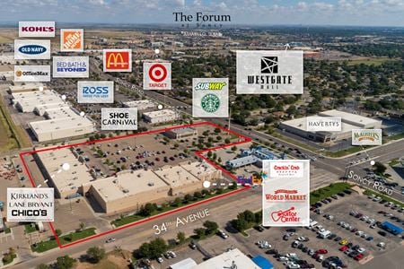 Retail space for Rent at 3350 South Soncy Road in Amarillo