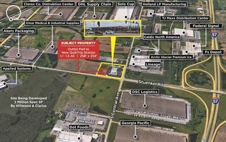 VacantLand space for Sale at SEC of Stuenkel Rd and Central Ave in University Park