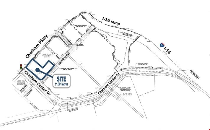 Ground Lease Opportunity | ±1.301-Acre Outparcel at The Chatham Center