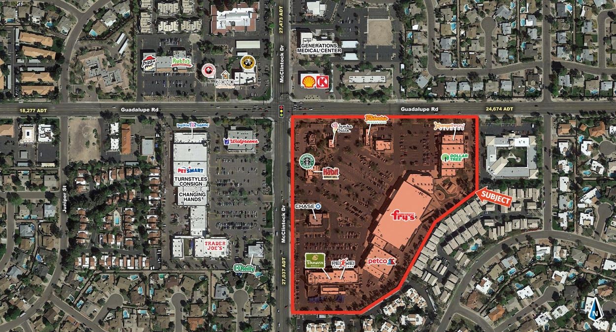 Pueblo Anozira SEC McClintock Dr & Guadalupe Rd , Tempe, AZ 85283