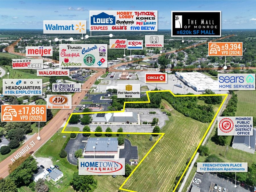 REIT SALE | Former Medical Office | 16K VPD | 15,804 SF | 6.3 Acres | Detroit CSA