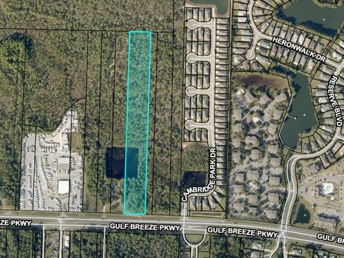 6.63 Acres Available in Gulf Breeze