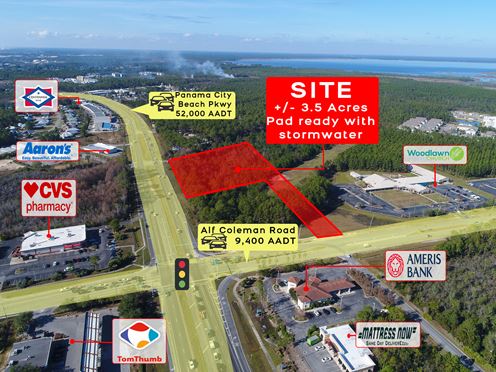 Panama City Grocery Anchored Development Site