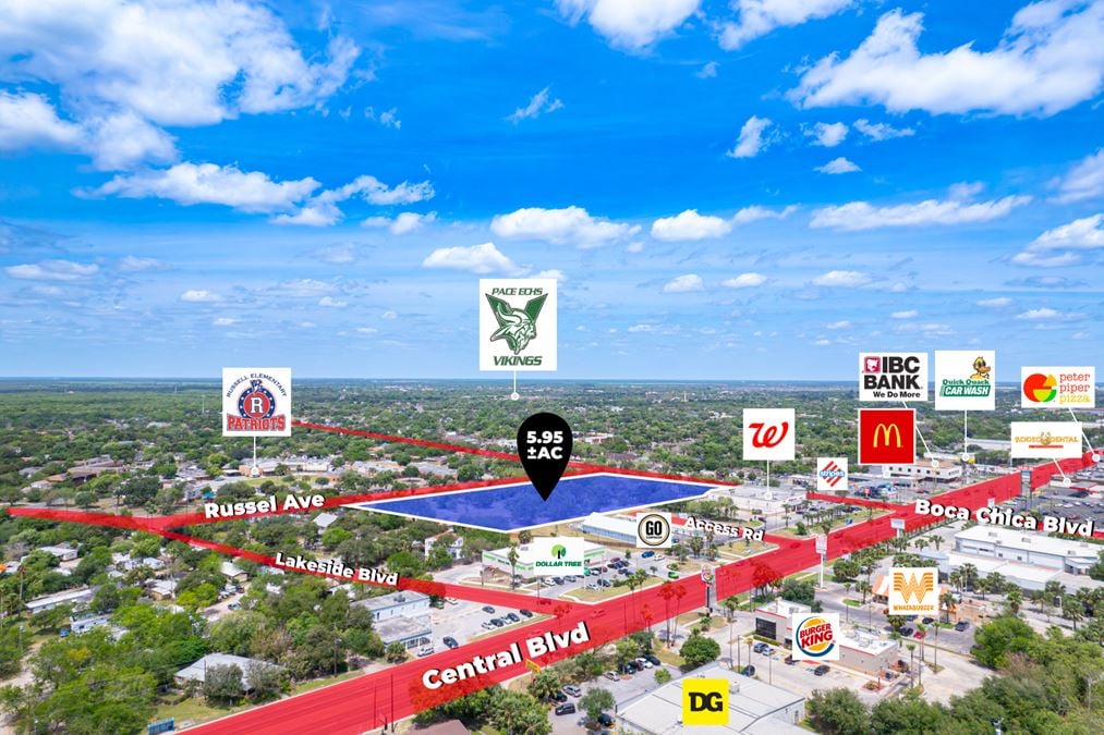 5.95 AC Development Opportunity - Brownsville TX