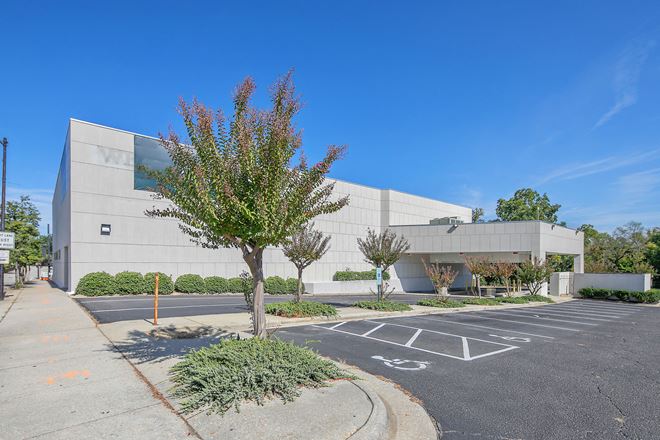 Office Building with Surface Parking Lot in Downtown