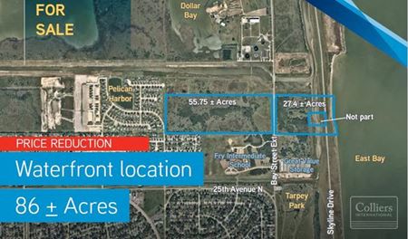 For Sale | Waterfront Location ±86 Acres - Texas City