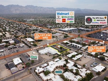 Retail space for Sale at 3806 E Grant Rd & 2325 N Elaine Blvd in Tucson