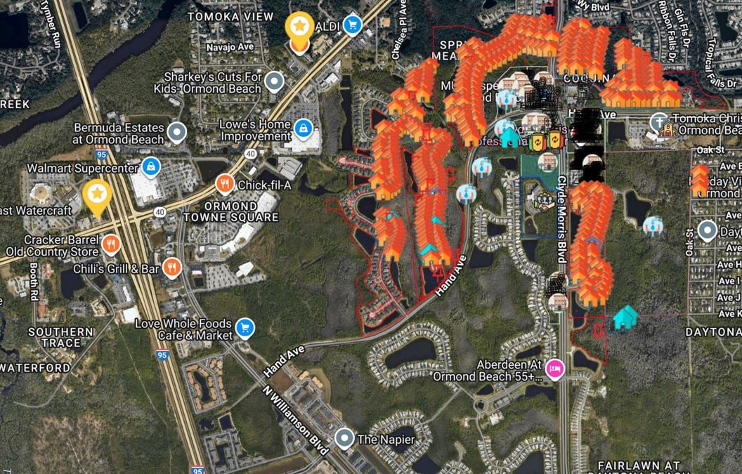 Ormond Beach Clyde Morris - 6.43 Acres Zoned B-10