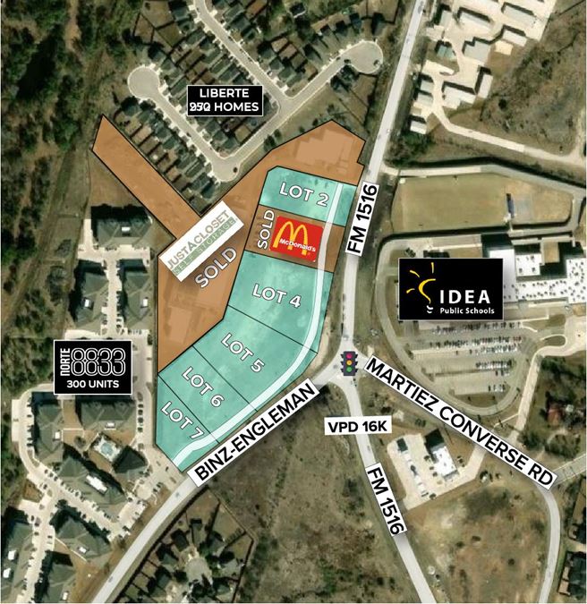 +/- 7.65 Ac. | FM 1516 & Binz-Engleman Rd | San Antonio, TX