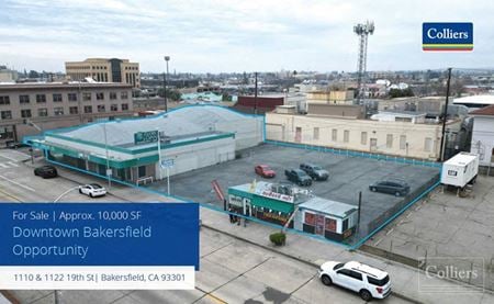 Retail space for Sale at 1110 & 1122 19th St in Bakersfield