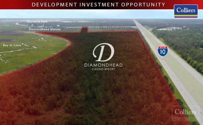 Casino Approved Land for Sale in Diamondhead, Mississippi