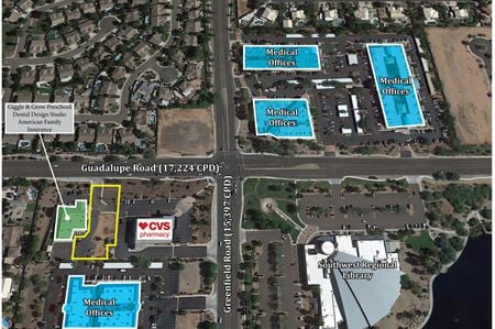Retail space for Rent at 2337 E. Guadalupe Road in Gilbert