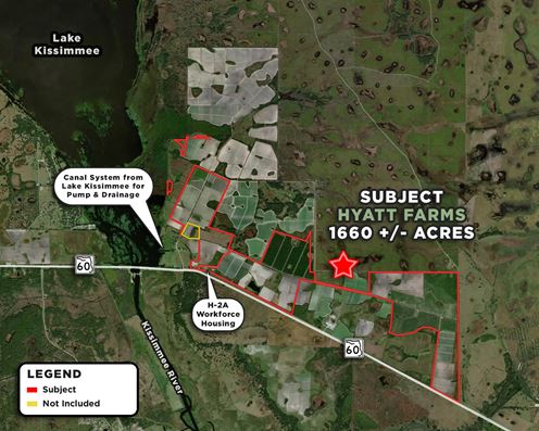 Hyatt Farms at Lake Kissimmee 1,660 +/- Acres