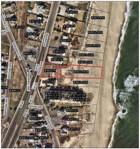Land space for Sale at 3 Ocean Avenue in Monmouth Beach