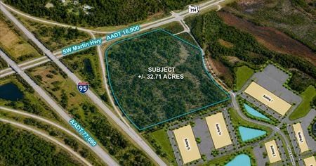 VacantLand space for Sale at SW Martin Highway & I-95 in Palm City