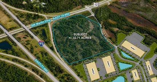 SW Martin Highway & I-95 - 32.71 Acres